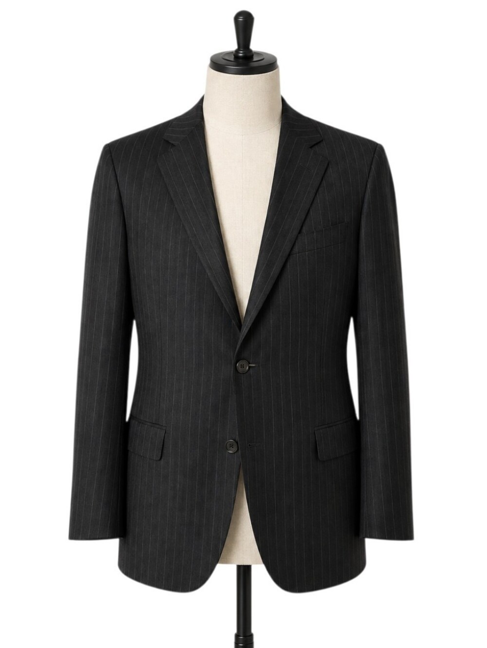 Brooks Brothers 1818 Fitzgerald Wool Pinstripe Blazer Made USA Size 39L 33W